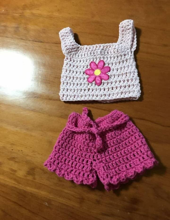 Crochet dress for kids