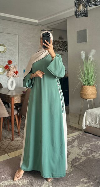 Boubou marocain avec foulard