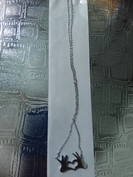 Collier en forme de cerf élégant