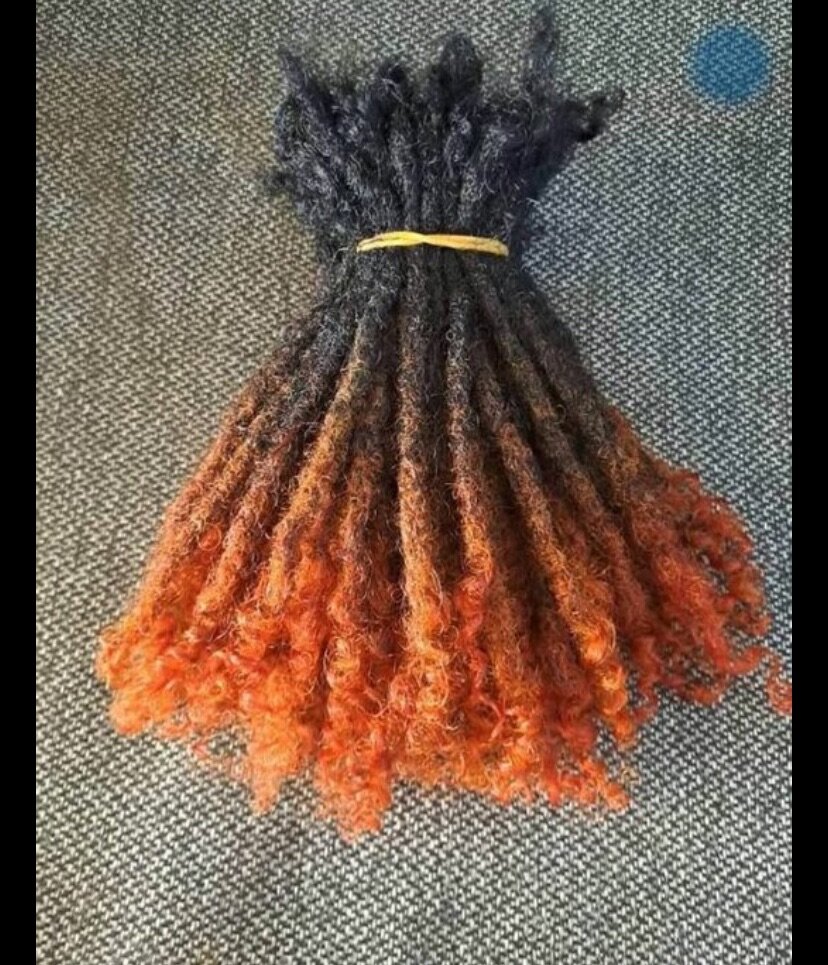 Extensions de cheveux crépus ombrés