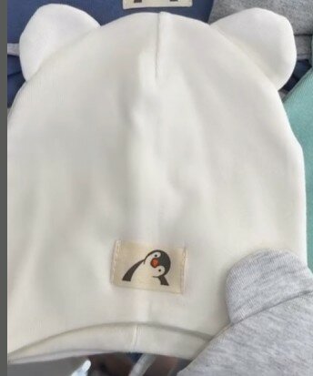 Мягкая шапочка для мальчика