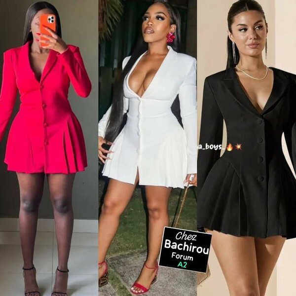 Robe blazer élégante