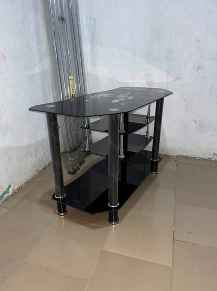 Table TV meuble télé moderne noir