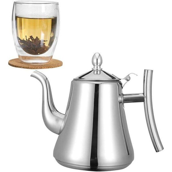 Théière en acier inoxydable