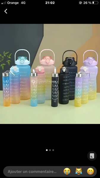 Bouteille d'Eau Graduée