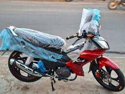 Moto moderne puissante