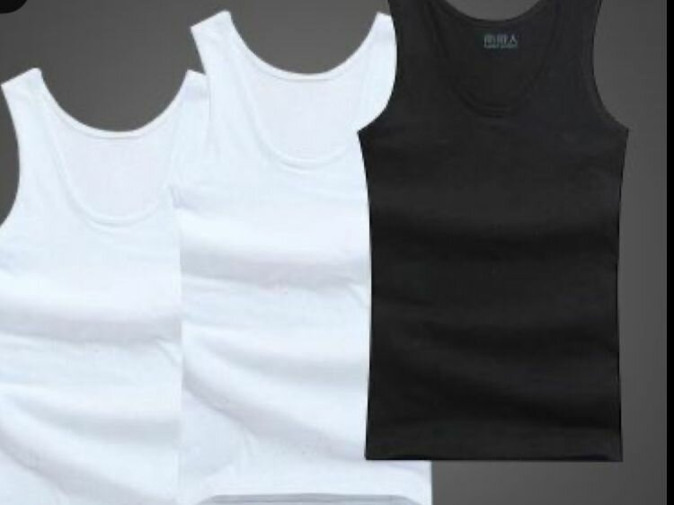 Debardeur homme blanc