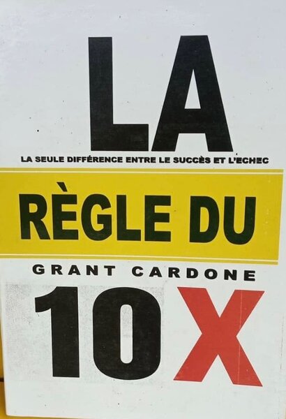 Livre La Règle du 10X