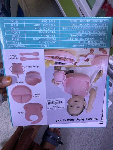 Silicone Baby Feeding Set