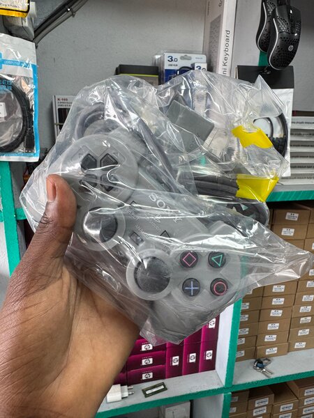 Manette PS2 gris