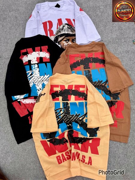 T-shirts graphiques unisexes