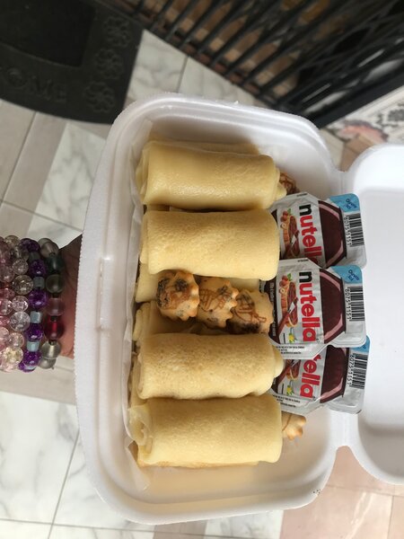 5 Crêpes Garnies et Nutella