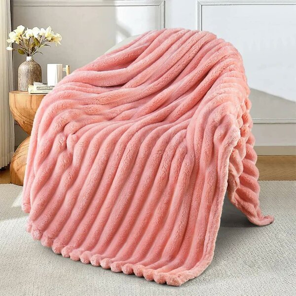 Couverture peluche douce