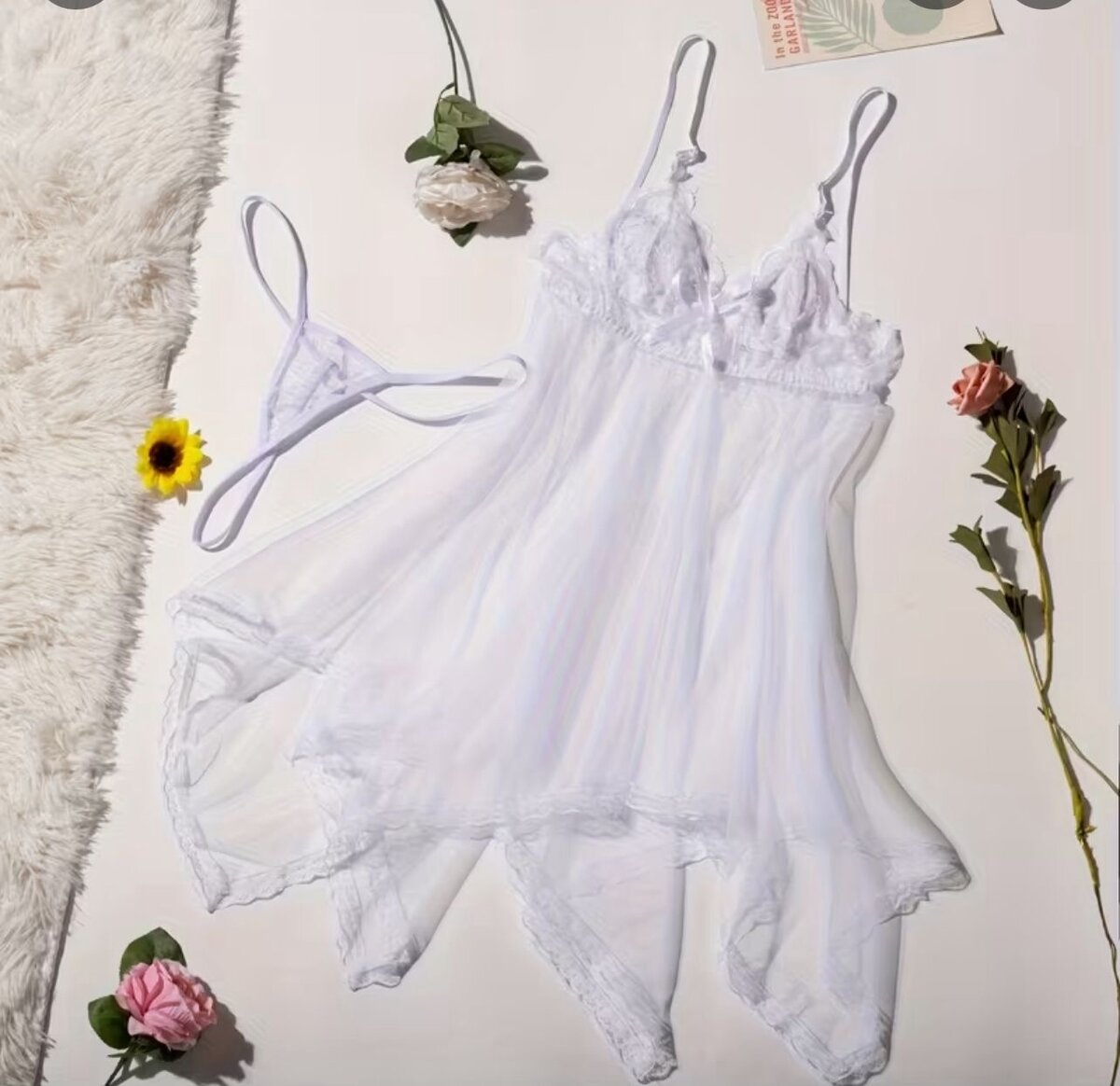 Nuisette en dentelle élégante