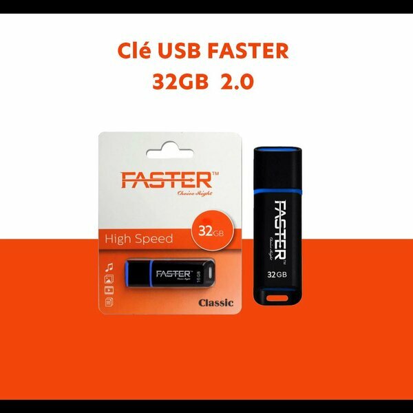 Clé USB Faster 32Go High Speed