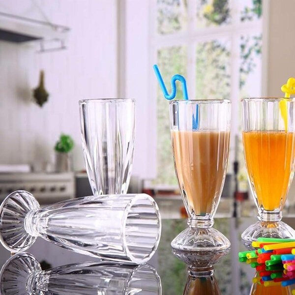 Verres à Milkshake en Verre