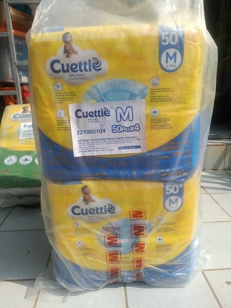 Couches Bébé Taille M Pack 200