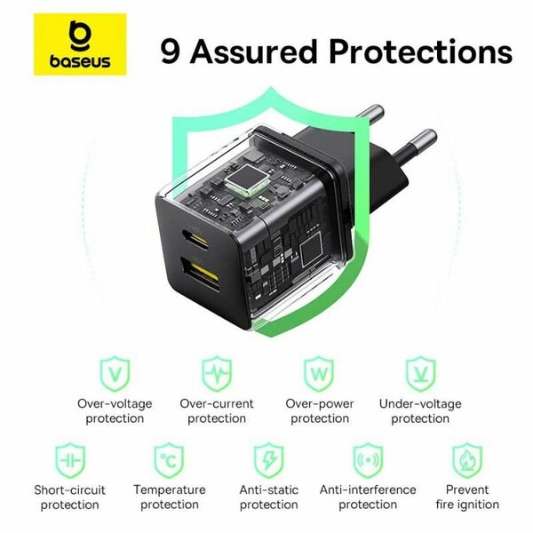 Baseus Chargeur Rapide 20W