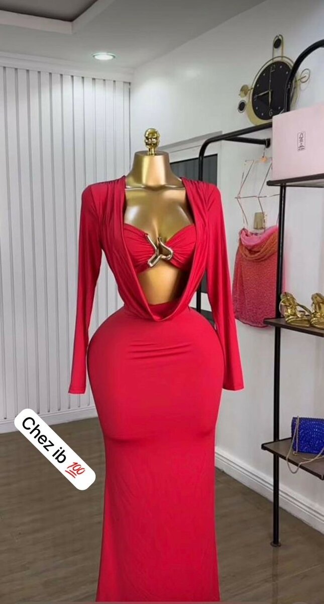 Robe Maxi Glamour Femme