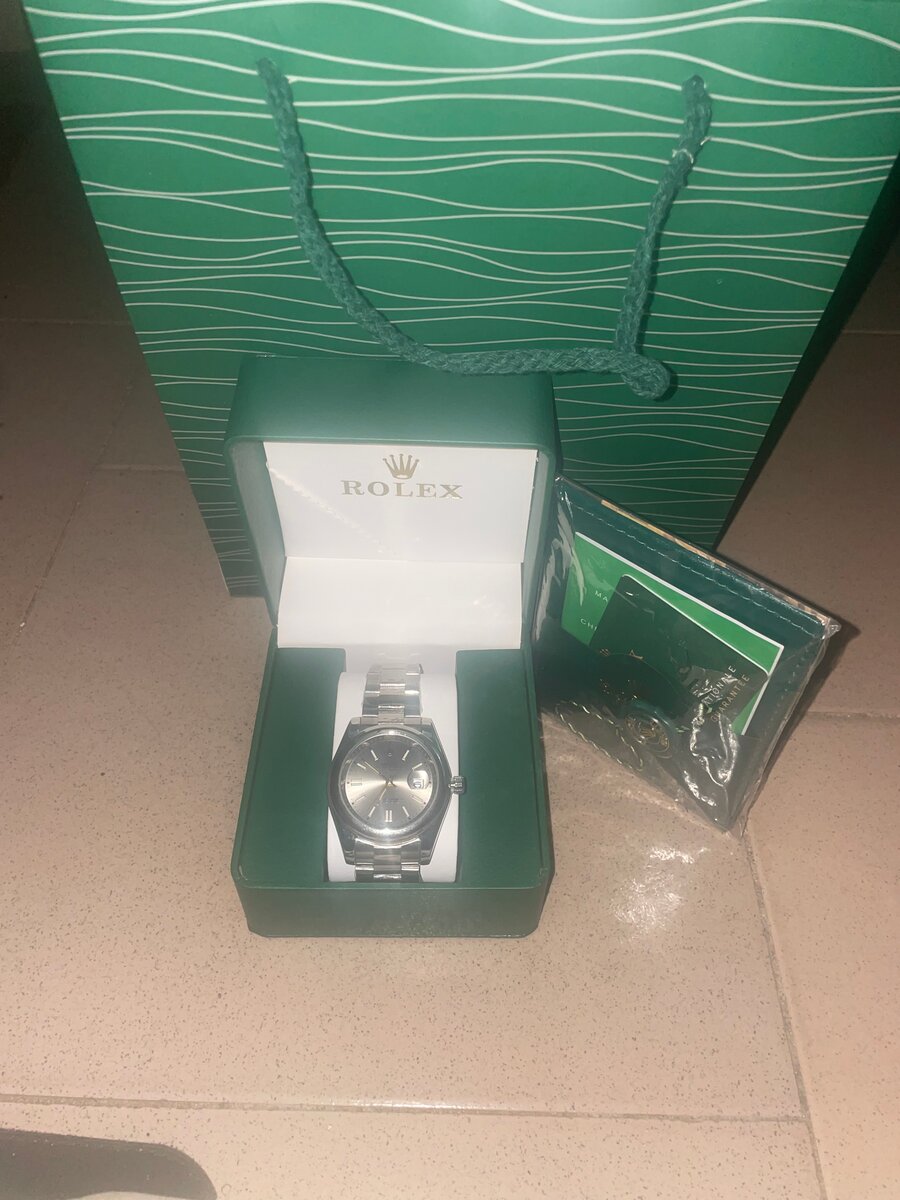 Montre de luxe élégant homme