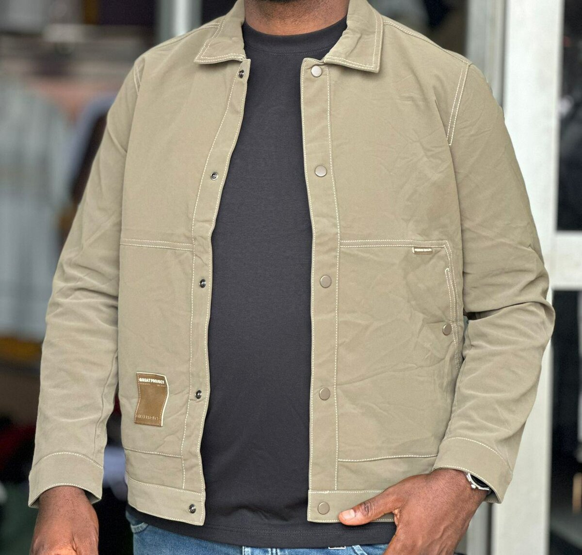 Veste Homme Style Urbain