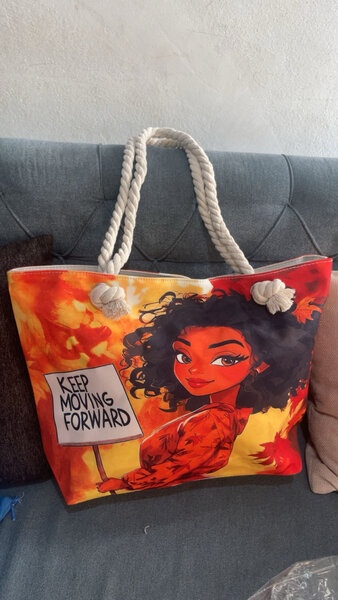 Sac cabas "Keep Moving Forward"