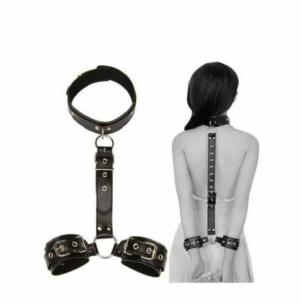 Harnais de corps en cuir pour femmes