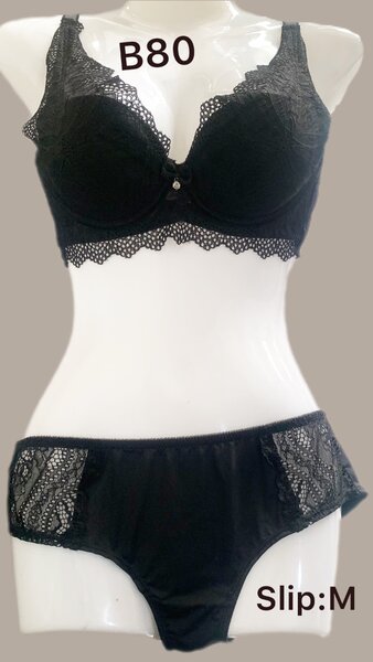 Ensemble Lingerie Dentelle Noire