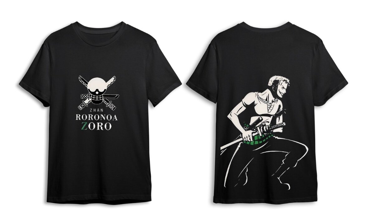 Anime Character T-Shirts Set