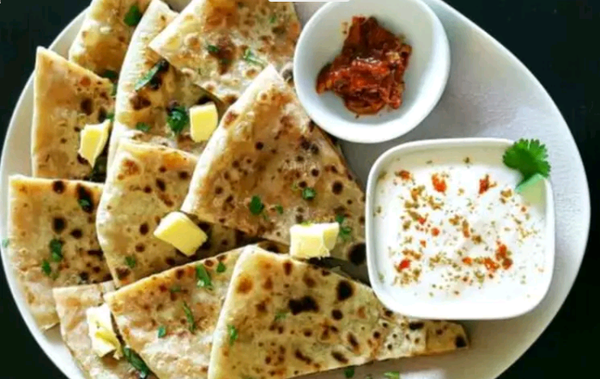 Chicken Cheese Paratha