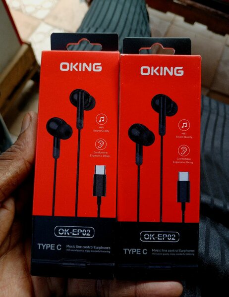 Écouteurs filaires Type C OKING