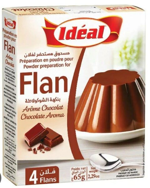 Préparation Flan Chocolat