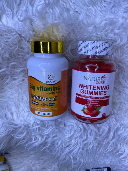 Gluta blend and vitamin c