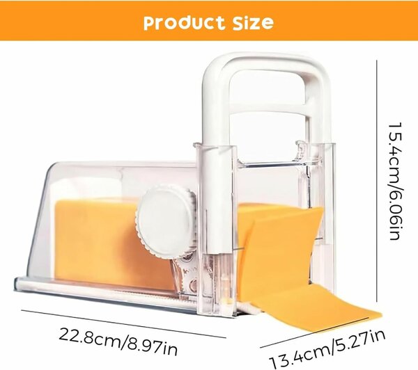 Hachoir à fromage 4 en 1, coupe-fromage, râpe à fromage avec