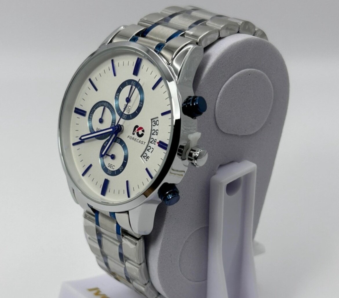 FC stainless steel watch for men