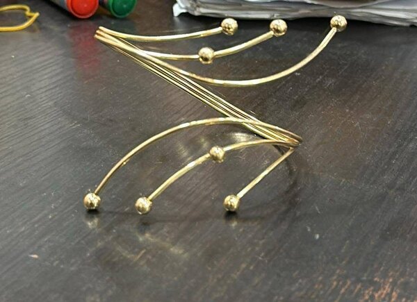 Arbre de Noël Métal Doré