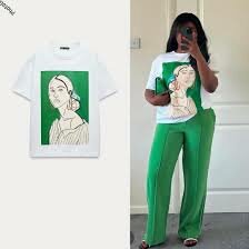 T-shirt artistique portrait