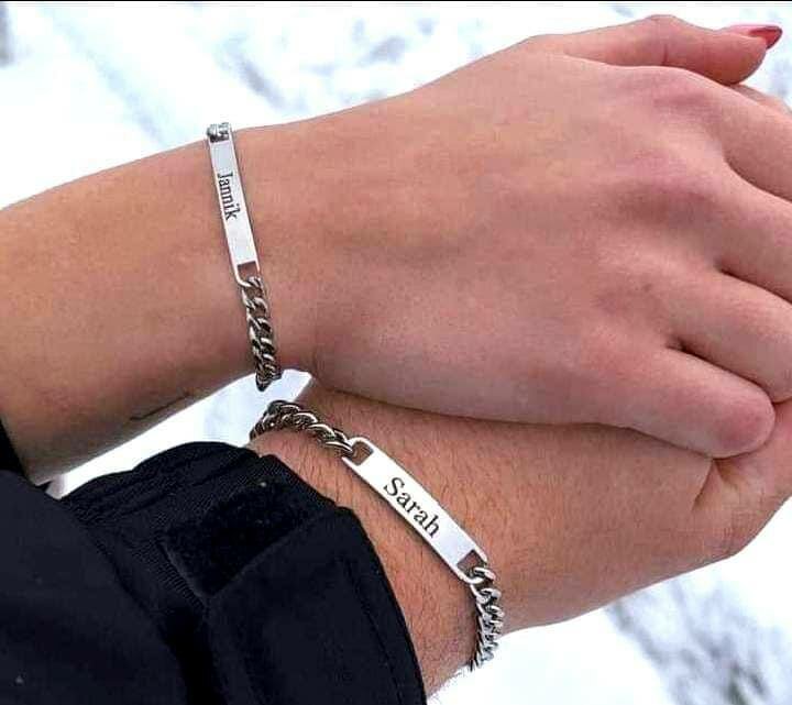 Bracelets personnalisés couples