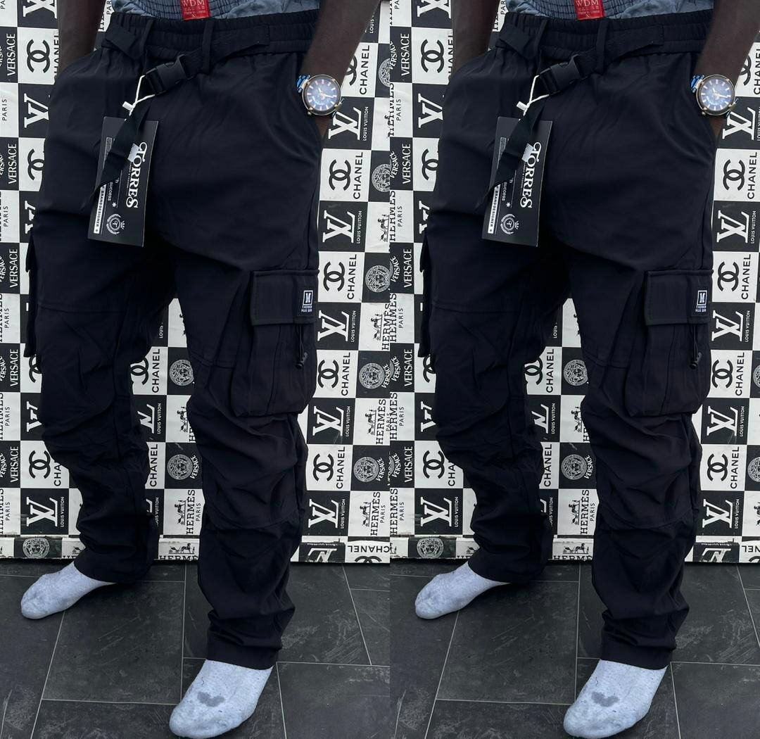 Pantalons cargo homme multi-poches