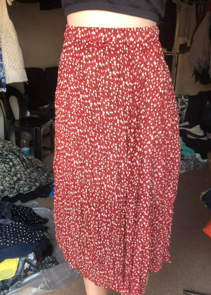First grade silk skirt