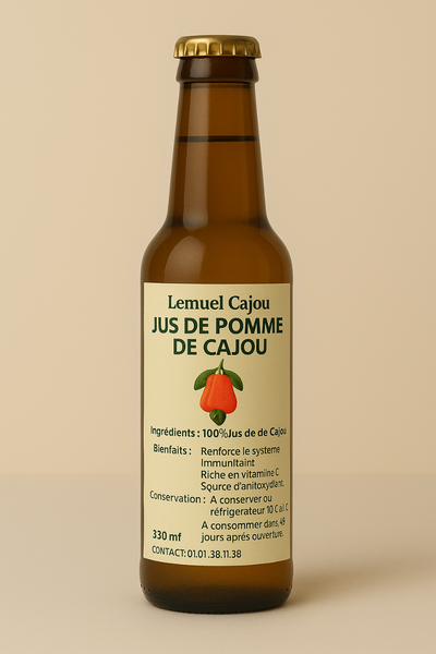 Jus de Pomme de Cajou 100%