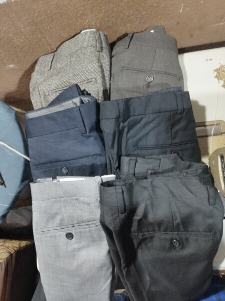 Pantalon à rayures chic