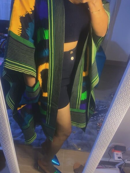 Vibrant African Kimonos