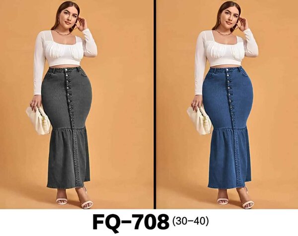 Jean skirts