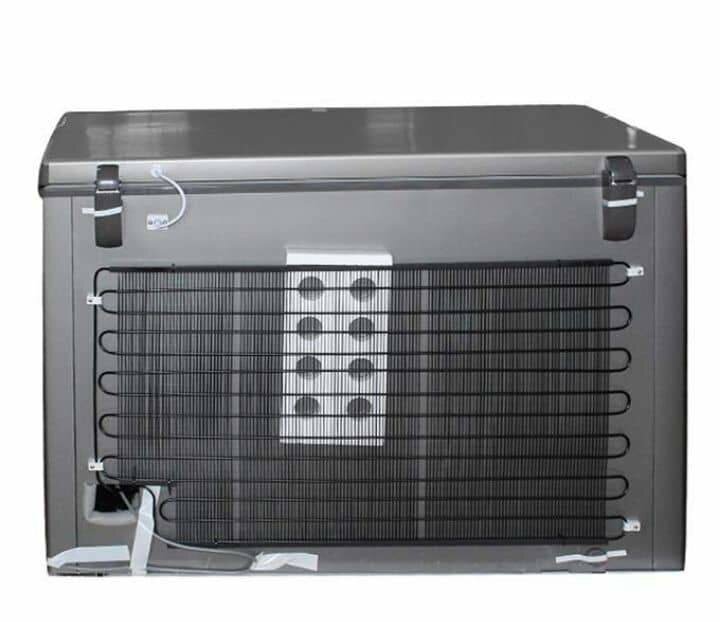 Congélateur coffre inox