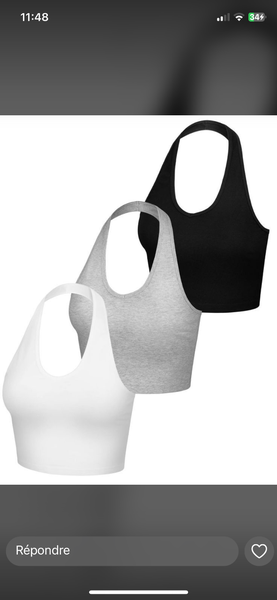 Lot de Brassières Confort