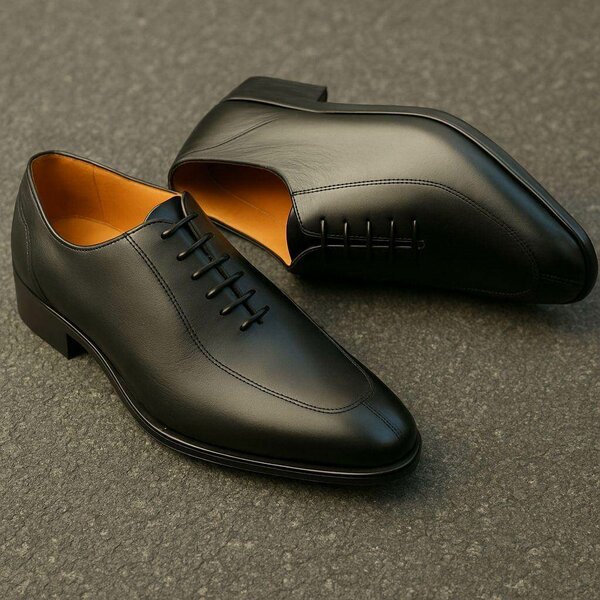 Chaussures derby en cuir élégantes