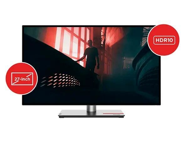Écran Lenovo ThinkVision 27" HDR10