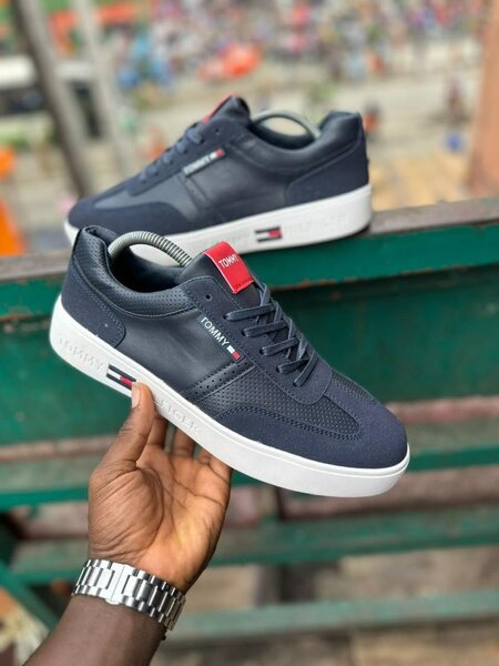 Baskets sport homme bleu