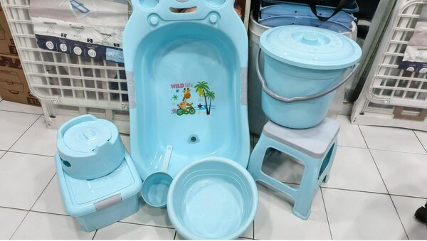 Set de bain pour bébé pratique